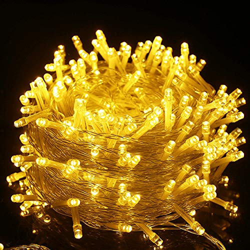 Uping Guirlande Lumineuse Exterieure 50M 500 LED Guirlande Lumineuse Sapin de Noel Lumiere Sapin Led Electrique Deco Noel