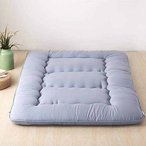 Topper matratze klappbares, dick Futon Matratze groß Einzelmatratze Tatami Tatamimatte Einrollbar Faltbare Tragbare Futon fur das Futonbett Camping Gästematratze