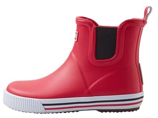 Reima Bottes de pluie en caoutchouc pour chevilles pour enfants, bottes de pluie imperméables pour chevilles en caoutchouc durable, bottes de pluie pour filles et garçons, 38 EU Large