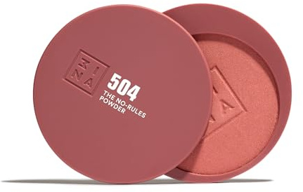 3INA MAKEUP - The No-Rules Powder 504 - Marrón nude - Polvo Compacto 3 en 1 Marrón nude Ojos Labios y Mejillas con Ácido Hialurónico y Ceramidas - Polvos Fórmula Ligera - Vegan - Cruelty Free