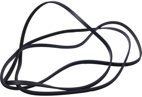 1 Flacher Antriebsriemen mit Einer Breite von 5 mm und Einer Dicke von 0,6 mm für Plattenspieler, LP-Schallplattenspieler, Phonograph und Grammophon(Fold Length 201mm)