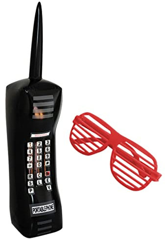 JOINPAYA Aufblasbares Handy Der Retro-partyzubehör Aufblasbare Dekoration Aus Kunststoff Großes Handy Für Events Party-artikel Für Cosplay Langlebige Partydekoration