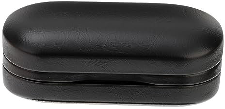 WRITWAA Dual Eyeglass Case Metall Tragbare Hard Shell Brillenbox Für Sonnenbrillen Und Sehhilfen Für Reisen Leicht Und Praktisch Perfektes Für Familie Und Freunde