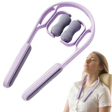 Nackenroller Ergonomischer Triggerpunktball-Schulterentspanner | Manuelle Anwendung Druckpunkt-Massagegerät für Geschäftsreisen, Büroarbeit, Hochschulstudium, Lehrkräfte,