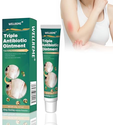 Crema cicatrizante de heridas 20 g | Crema para el cuidado de la piel | Para el bienestar diario de la piel | Apto para diversos tipos