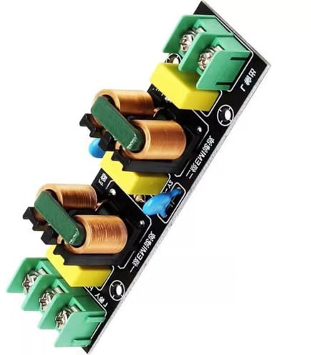 Compacto 2A/4A/10A/18A EMIPower Filtro EMIDouble Stage Interferences Filter con amplios rangos de temperatura, salida 5A5V, supresión de interferencias de alta eficiencia