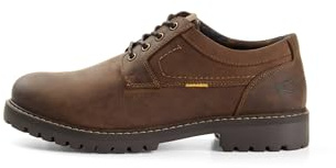 camel active Herren Oxford aus Echtleder Braun, menswear-40
