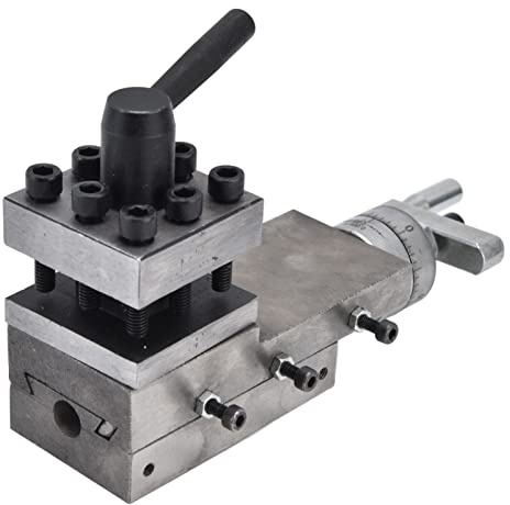 ERYUE Tornio Tool Way Mini 50x50mm Strumento di Serraggio per Montante per 0618 7 Pollici X 10 Pollici 12 14, Materiale in Ferro di Alta qualità gli Appassionati Lavorazione dei Metalli