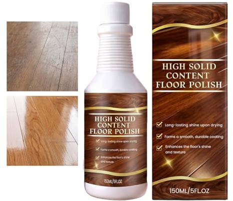 Acondicionador para suelos laminados – Reparación segura de rasguños, 185 g de peso pesado para parqué, solución de cuidado comercial, eficaz limpiador de azulejos líquido | Detergente interior para