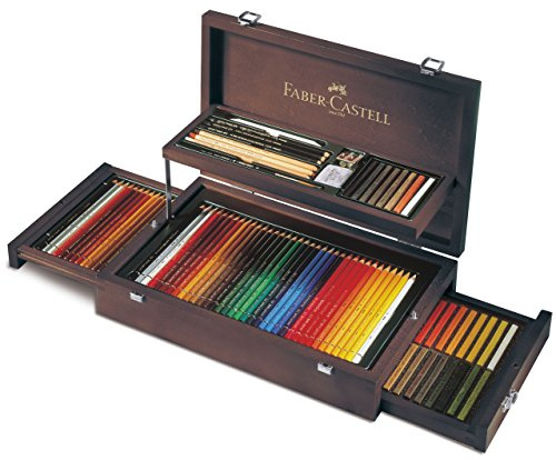 Faber-Castell 110086 - Art & Graphic Collection Holzkoffer