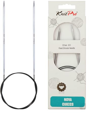 KnitPro Nova Cubics Rundnadeln 32 (80cm) | 3,25mm