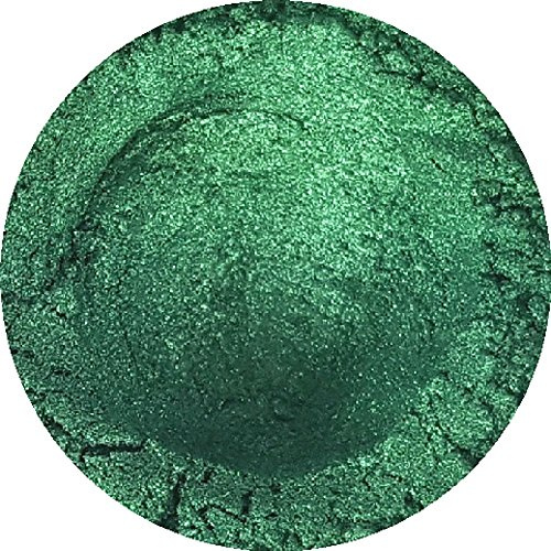 Cosmético en polvo color verde esmeralda, mica de 3 g - 20 g para jabón, sombras de ojos o burbujas de baño