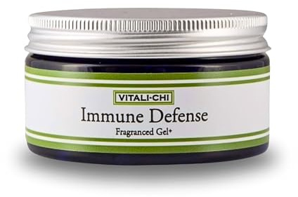 Vitali-Chi Immune Defence Vapor Rub Gel - 100ml | with Aloe Vera,Teatree,Lemongrass & Eucalyptus | for Cold, Cough and Respiratory Support |