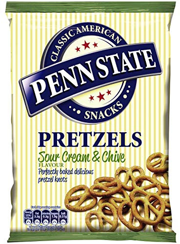 Penn State Pretzel di panna acida e erba cipollina - 8x175g