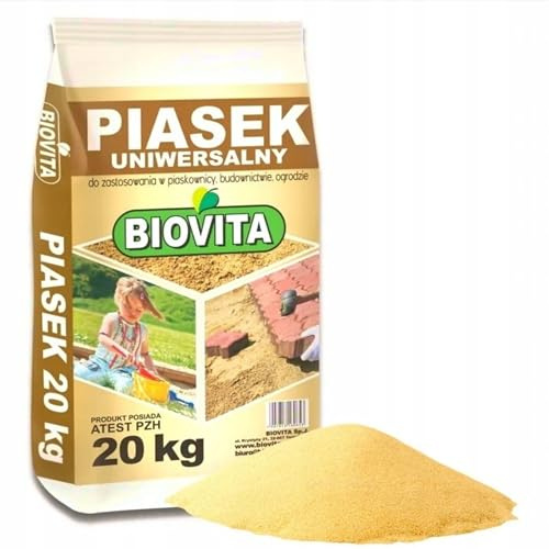 Spelsand kvartssand för sandlåda dekorativ sand toppkvalitet (20 kg)