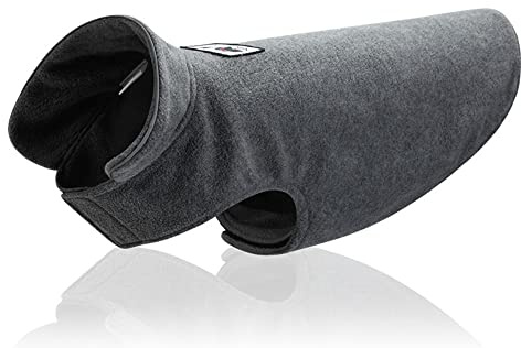 Hundemantel Winter Polarfleece-Material kalt und warm kalt und warm Hundekleidung Hundepulli Sweatshirt Hund Winterjacke Baumwolle für Hunde grau 3XL