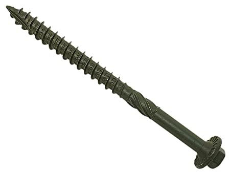 Spectre Timber Fixing Screws | 6.3 x 87mm | Ruspert, Green | Box 50
