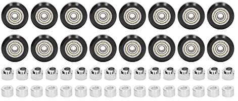 Zahnriemenscheibe für 3D-Drucker, 24mm, POM | 48-teilig, leise, geringe Reibung, rostfrei, für die meisten 3D-Drucker geeignet