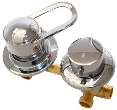 Ersatz-Armatur Einhebelmischer 3 fach Umschalter Dusche D10 9cm