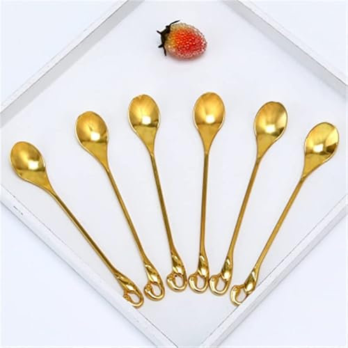 HXSCOO Juego de ollas for condimentos de Aluminio Swan 2023, Recipiente for condimentos, Tarro de Cristal for Especias de aleación, Sal, azucarero, Organizador de café y Pimienta (Color : 1pcs Gold)