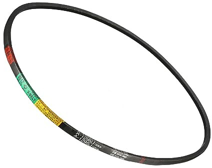 Kozelo A-1295Li/A51 Transmisión Trapezoidal Correa - [12mm Ancho x 8mm Alto] A-Sección Caucho Transmisión Correa Envuelta para Transmisión Uso, 1295mm Interna Circunferencia