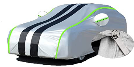 Auto Abdeckplane Wasserdicht füR V-W T5 T6, Autoabdeckung Hagelschutz, Autoabdeckung Vollgarage Abdeckplane, Outdoor Atmungsaktiv, UV Schutz Hohe Elastizität (Color : B1, Size : T6)