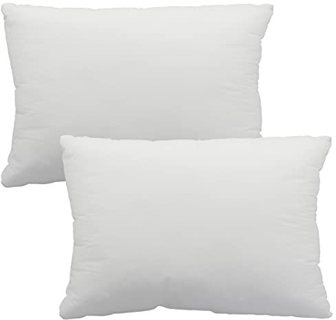 Haus und Deko 2er Pack Füllkissen 50 x 70 cm Microfaser Kissenfüllung Kopfkissen Dekokissen Sofakissen Kissen Wohnzimmer Schlafzimmer