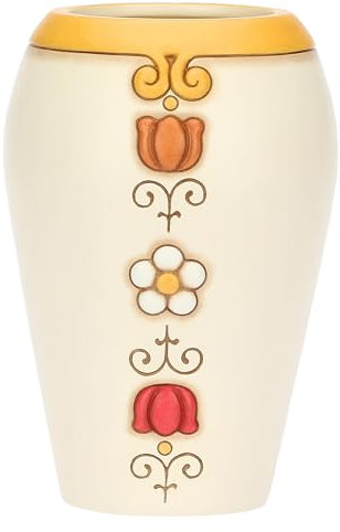 Thun Vaso in ceramica Eolia con fiori, grande