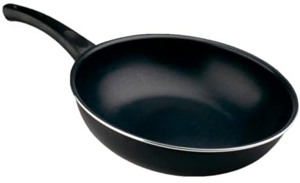 AC - Sartén Wok de inducción rápida Antiadherente - Fabricado en Aluminio - Apto para inducción, Gas, Electricidad y vitrocerámica - Ø 26 cm