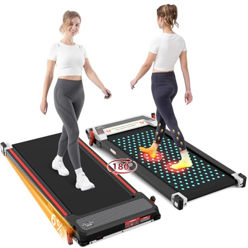 Laufband für Zuhause, Fitnessgerät zum Gehen und Joggen (Black)