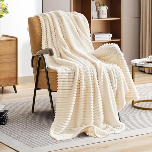 Kuscheldecke Flauschig Decke Wolldecke Blanket 150x200 Sofa Kuscheldecke Blanket Weiß Flauschig Weiche Warme wohn- & Kuscheldecken Decke für Couch Wohnzimmer Winter Sherpa Decke