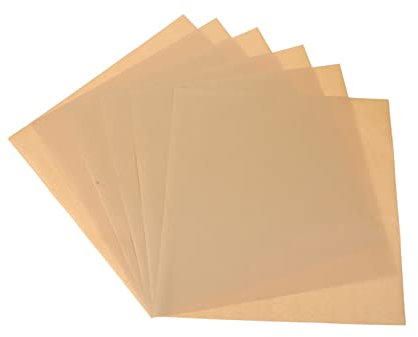 Generic 200pcs Disposable Greaseproof Paper Tin Cookie Fryer Grade Toaster Bags Paper Sandwich Wrappers Checkered Packaging Parchment Label Baking Muffin Liners Snack Yellow