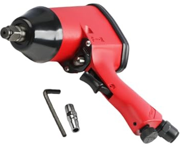 AsrMyjcx Llave de Impacto Neumática de 1/2 Pulgada, Herramienta para Tareas Mecánicas a 7000 RPM, Llave de Impacto