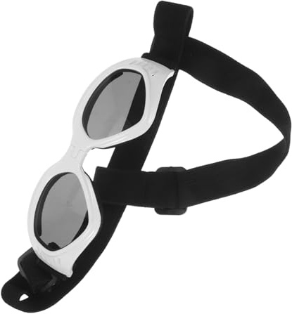 HAPINARY Hundebrille Für Kleine Mittelgroße Und Große Rassen Faltbare Brille Mit Uv-Schutz Für Haustiere Und Verstellbar Für Augenschutz