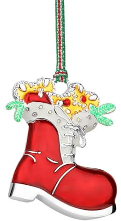 Newbridge Silverware LS224 Red Boot Christmas Tree Decoration