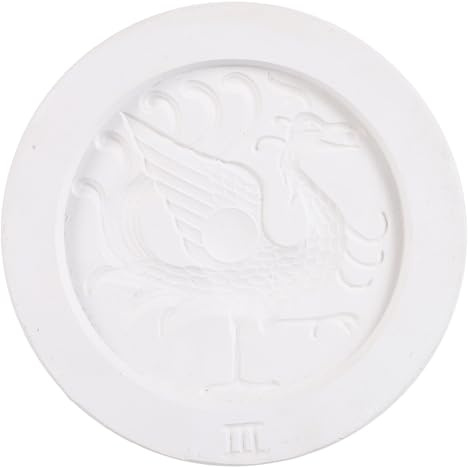 DIYEAH Stampo in gesso a forma di animale per ceramica - Stampi per stampa su ceramica con intricati dettagli di uccelli vermigli - Stampo per fai da te, riutilizzabile per colata, per artisti e