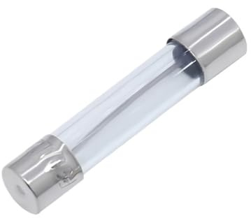 Pezzi Fusibili Vetro 10 pezzi/lotto, fusibili a tubo di vetro a rottura rapida da 5 * 20 mm, 6 * 30 mm, 5x20 6x30 mm, 250 V.(30A,6x30mm)