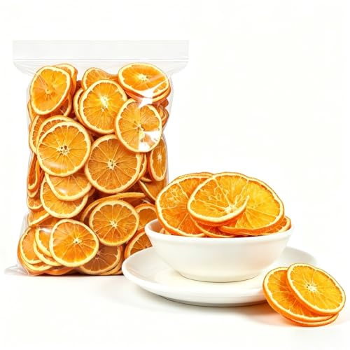 Fette Di Arancia Essiccate - 250g Arance Disidratate Per Guarnizione Cocktail, Tè, Dolci, Decorazioni Natalizie, Fai Da Te