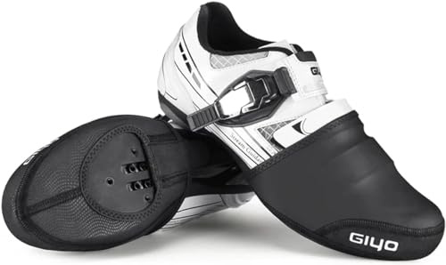 LOVTRAVEL Cycling Shoes Toe Covers Warm Winter Cycling Overshoes Protectors MTB Road Bike Bicycle Booties Case Black