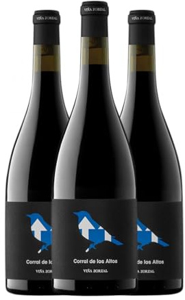 Viña Zorzal Corral de los Altos Garnacha Navarra Crianza 75 cl Vino tinto (Caja de 3 Botellas de 75 cl)