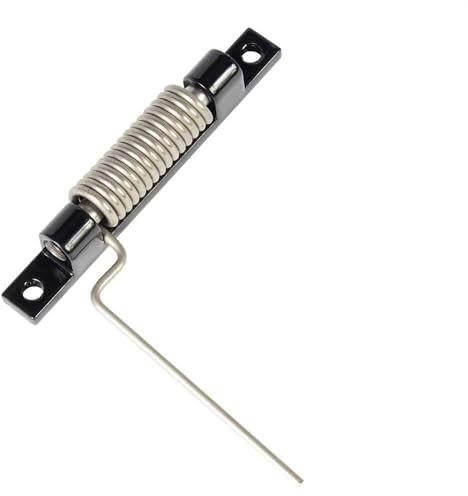 1 x INOVATEC Alu Federschließer für Fliegengitter Tür und Fenster schwarz