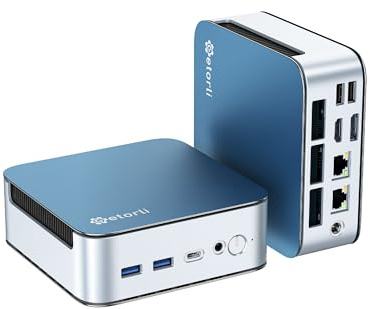 Getorli Mini PC Ryzen 7 6800H(Max 4.7GHz), 32GB LPDDR5 1TB NVMe SSD Mini Computers, Triple 4K Display, WiFi 6 BT 5.3, Dual LAN, Desktop Mini PC for Work, Gaming, Design, Home Office