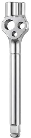 Duty Hexagonal Bit Adapter for 5-14Mm Allen Wrench and 6.35Mm Bits with Extended Levers Design Socket Extension Rod Double Hole Hexagonal Bit Extender