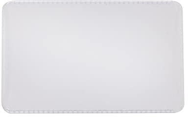 5 x Flexible KARTENHÜLLE - Schutzhülle Ausweishülle Kreditkarte Scheckkartenhülle Scheckkarte Hülle Karte Ausweis EC-Karte EC klar transparent durchsichtig - Made in Germany