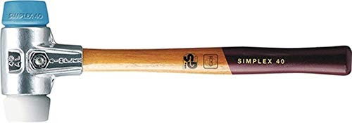 HALDER Schonhammer Kopf-D. 60 mm, Holz, Superplastik, 405mm