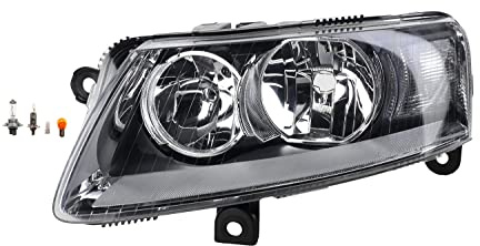 Johns, Scheinwerfer Halogen Front passend für Audi A6 4F 05/04-09/08 Links Leuchtmittel