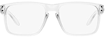 Oakley Men's Ox8100f Holbrook Rx Low Bridge Fit Square Prescription Brillengrahmen, Polizei Klare/Demo Objektiv, 56 mm