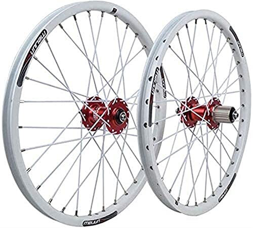 ZECHAO 20 Bicycle-Radsatz, 32h großes Faltenrad Rad Schnellfreisetzung Legierung Rand vorne 2 hinten 4 Palin 8 9 10 Geschwindigkeit Wheelset