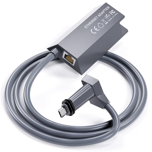 Ethernet Adapter for Starlink Gen 2 (Plug and Play), for Starlink utr-211 Router Ethernet Dongle, Fast & Stable Connection for Starlink Standard Actuated Gen2 Splitter RJ45 Wired Network Extender