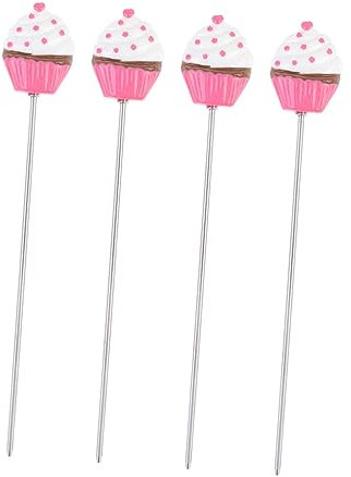 SHOWERORO 4stücke Kuchentester Aus Edelstahl Herzform Sonde Backtester Für Kekse Cupcakes Muffins Brotbackwerkzeug